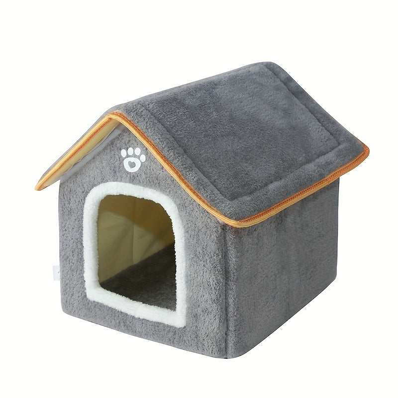 Maison en peluche pour animaux de compagnie