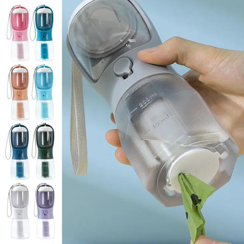 3 in 1 Dog and Cat Water Bottle and Cup