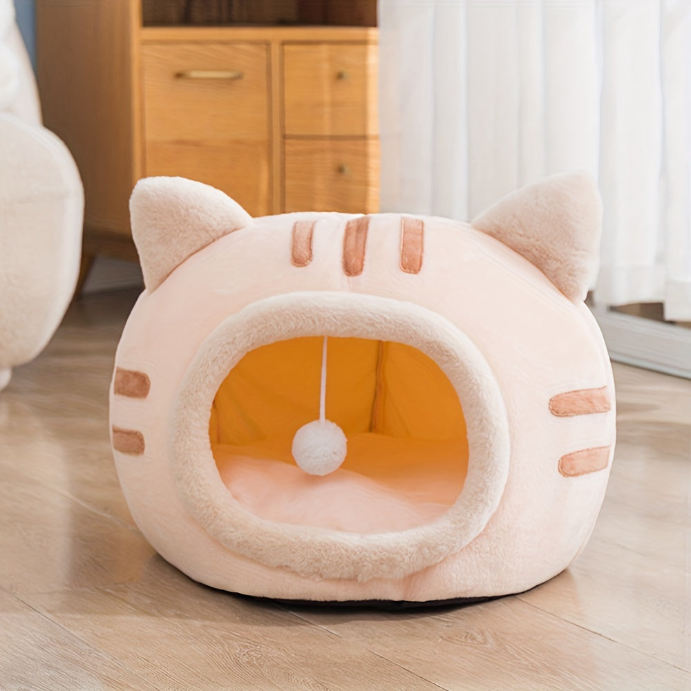 Cama para gatos em forma de Cave