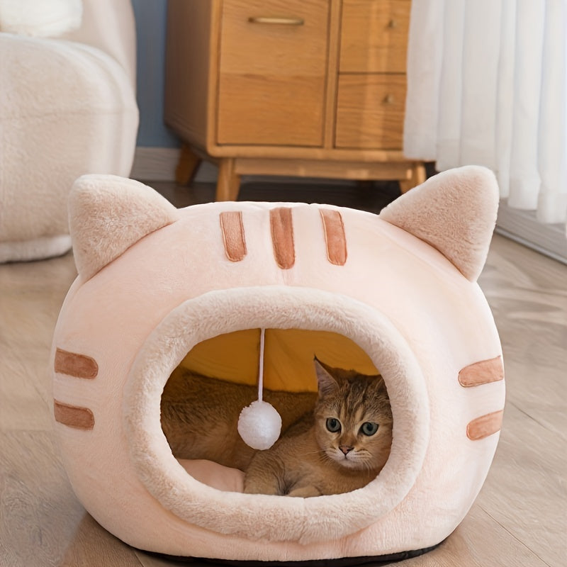 Cama para gatos em forma de Cave