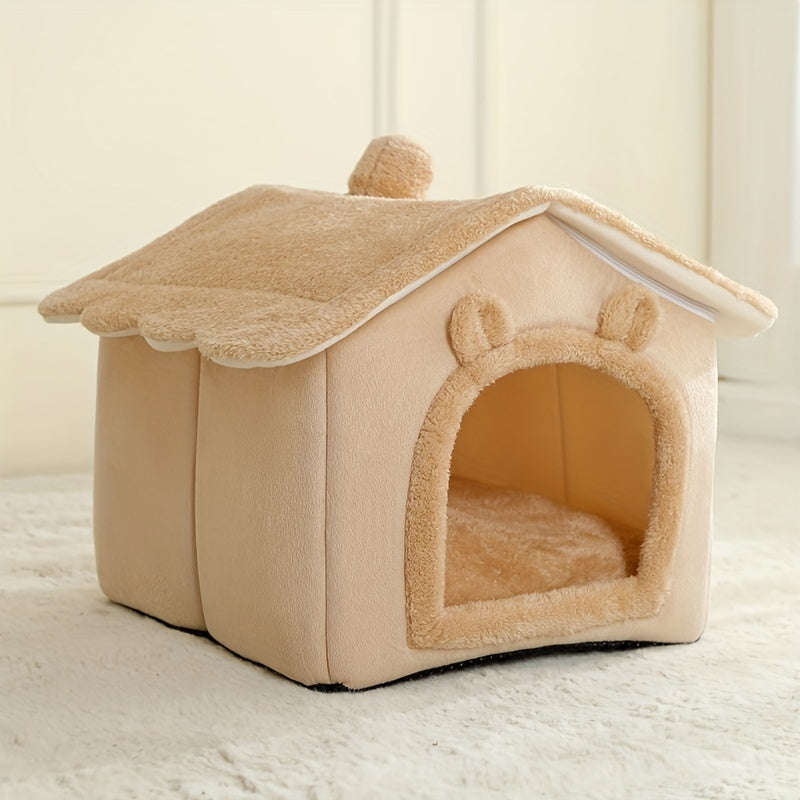 Casa aconchegante para gatinhos e cãezinhos
