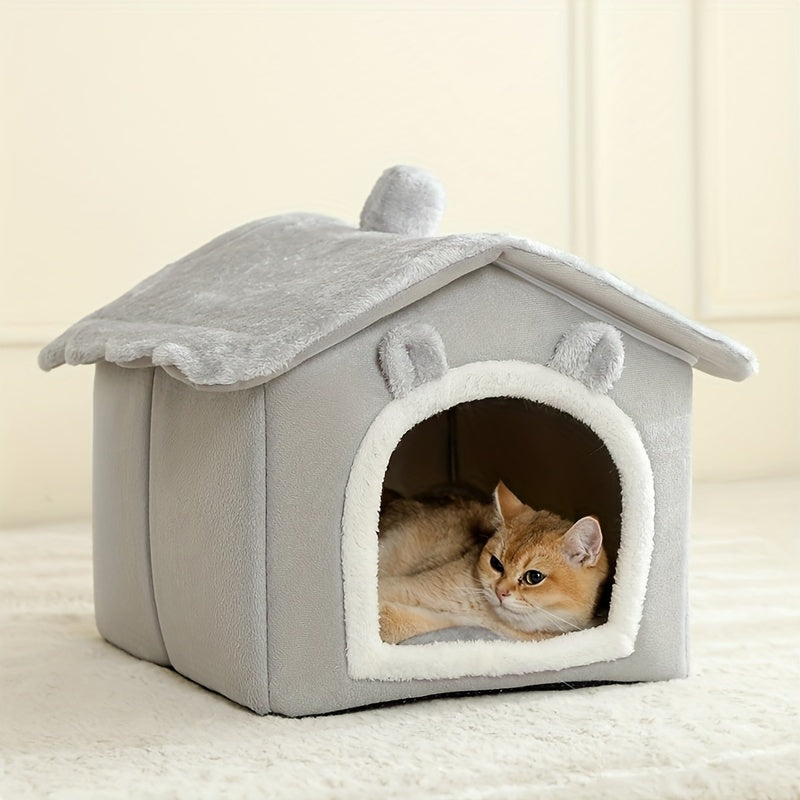 Casa aconchegante para gatinhos e cãezinhos