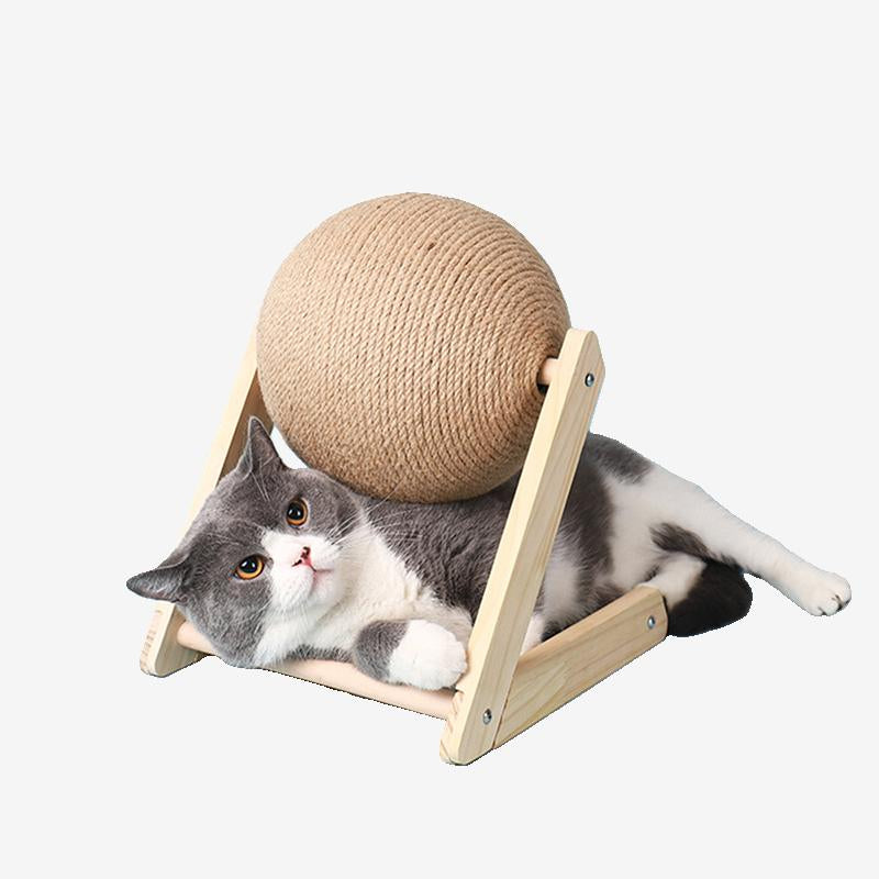 Griffoir écologique en boule de sisal