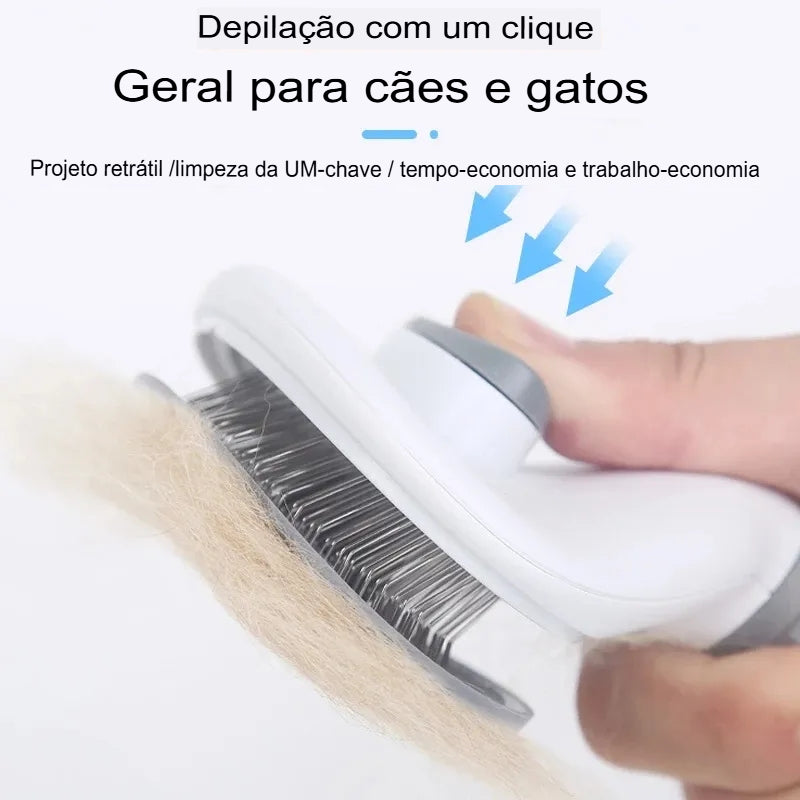 Brosse qui enlève les poils et facilite votre routine avec votre animal