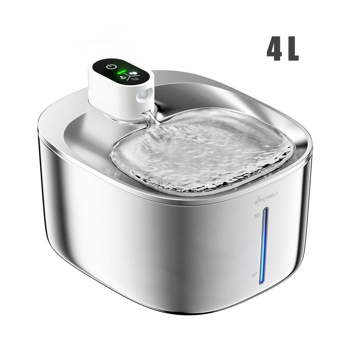 Automatic water fountain with sensor