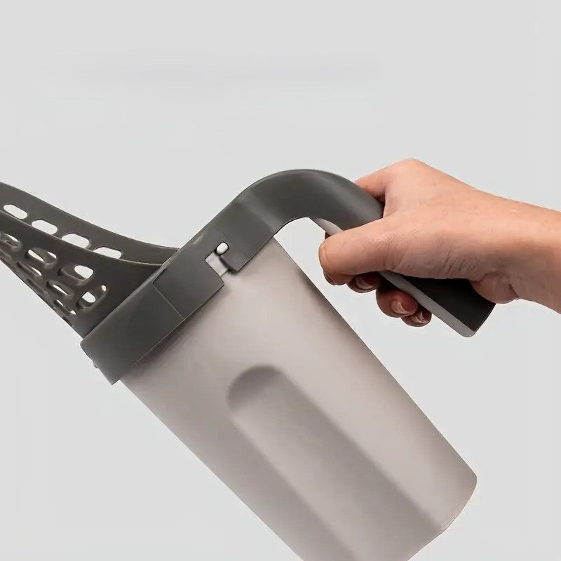 2-in-1 sand shovel and trash bag