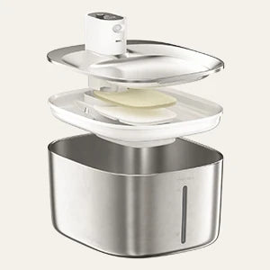 Automatic water fountain with sensor