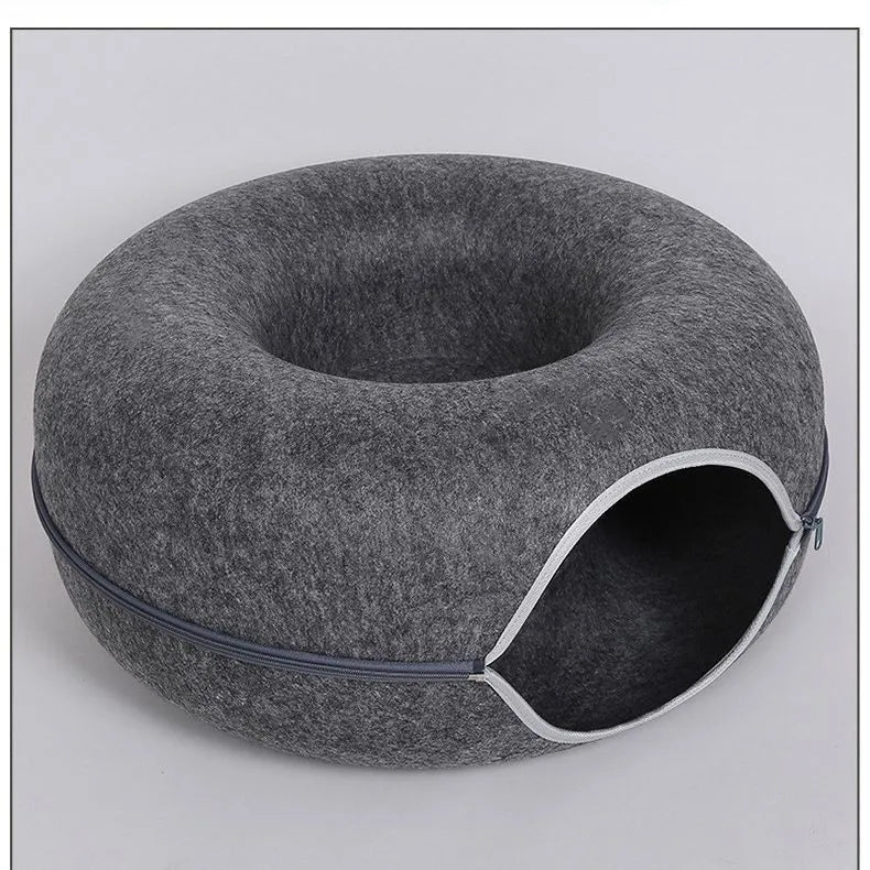 Túnel em Donut para gatos