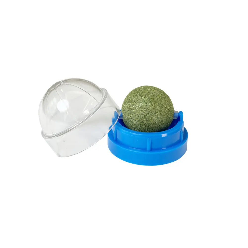 Catnip scratching ball