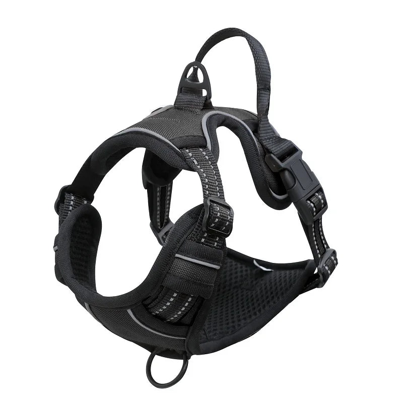 Large Dog Chest Harness with Reflector