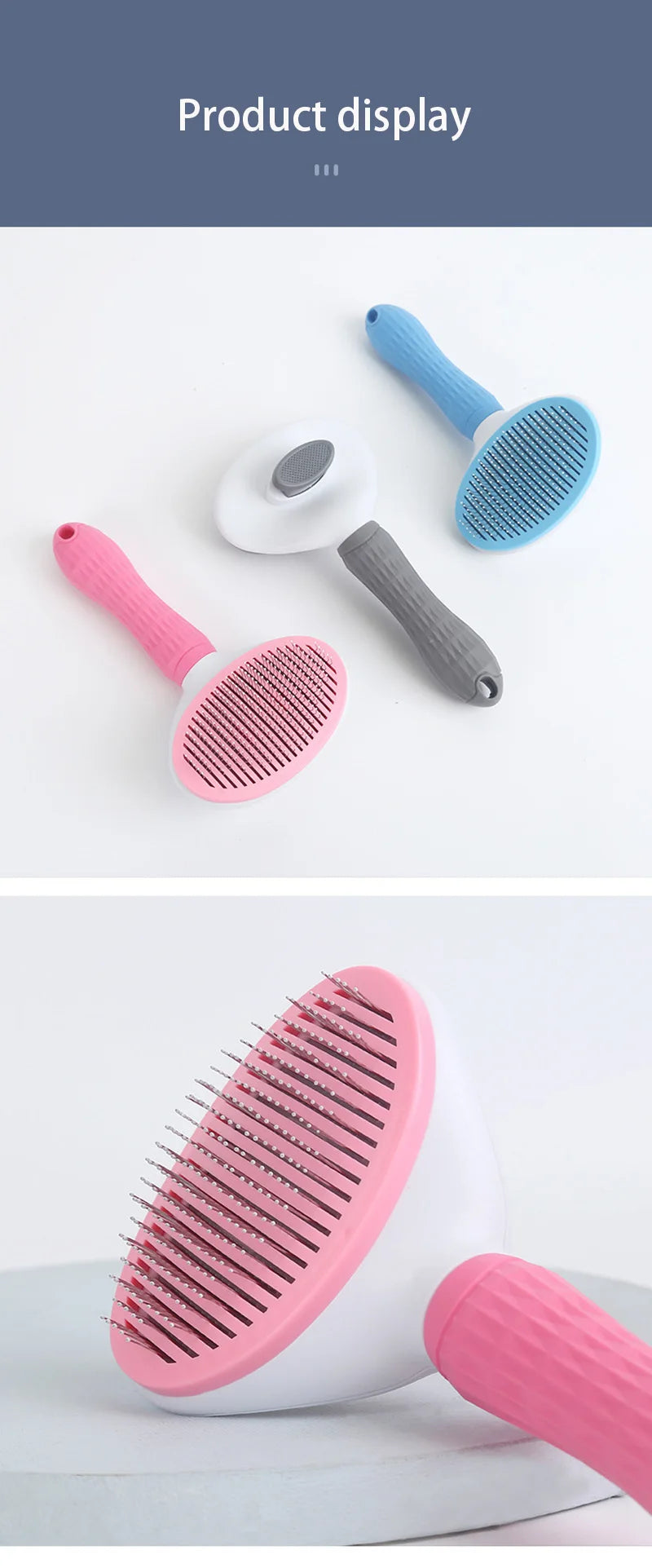 Brosse qui enlève les poils et facilite votre routine avec votre animal