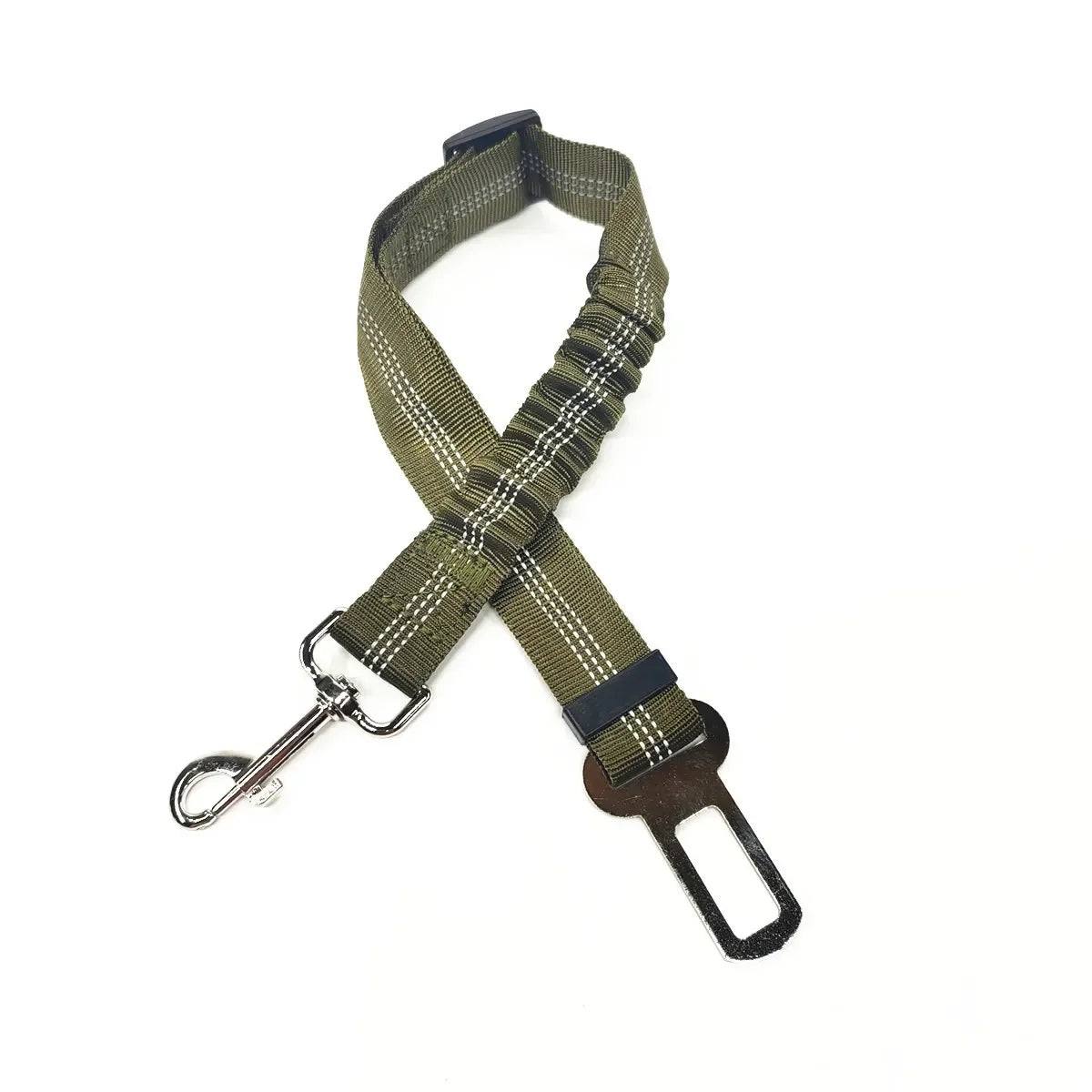 Adjustable seat belt for dogs and cats