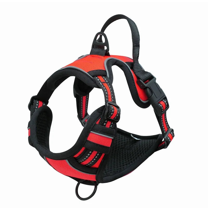 Large Dog Chest Harness with Reflector