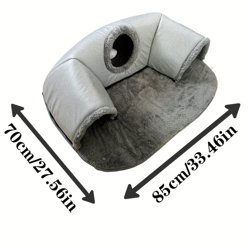 3 in 1 Cat Tunnel and Bed
