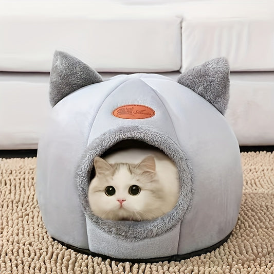 Plush house for cats