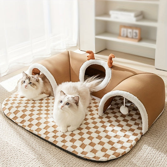 Túnel para gatos