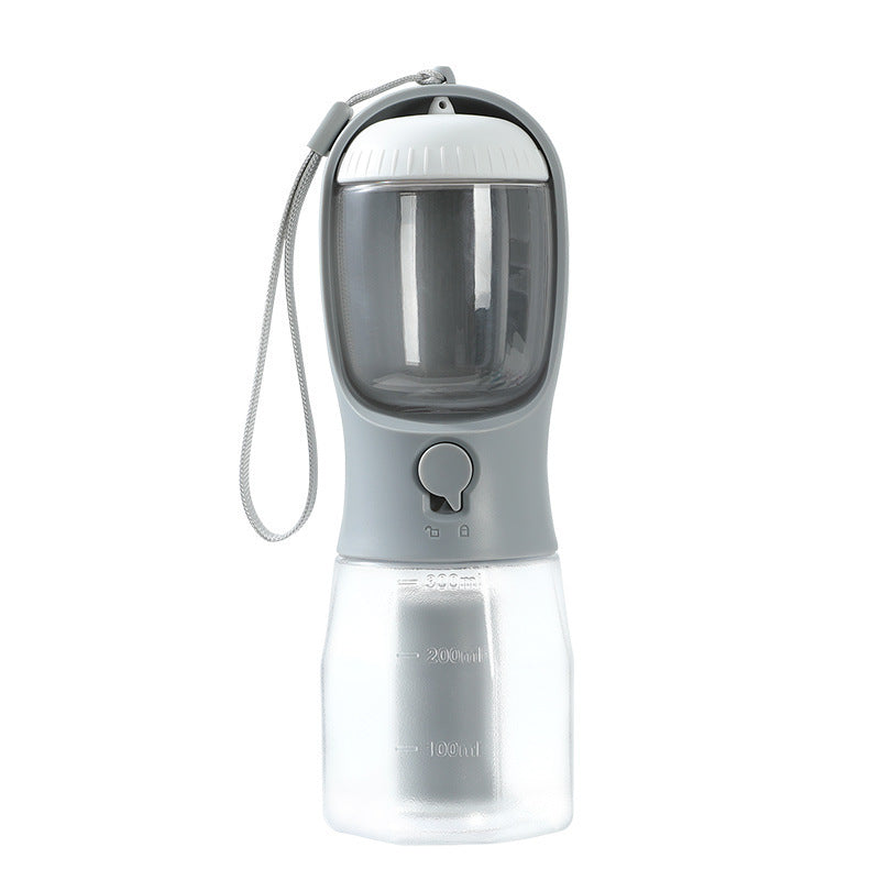 Bouteille d'eau et tasse 3 en 1 pour chien et chat