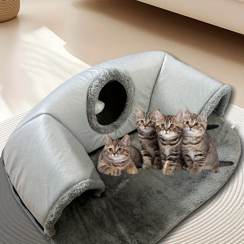 3 in 1 Cat Tunnel and Bed