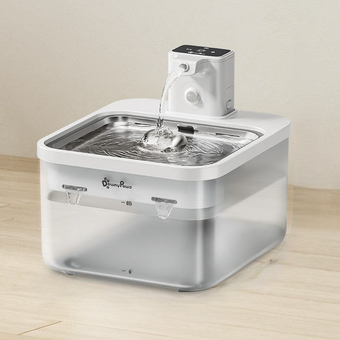 Fonte de água com dispensador automático