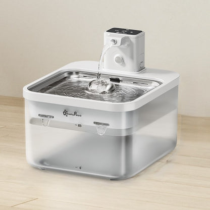 Fonte de água com dispensador automático