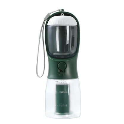 Bouteille d'eau et tasse 3 en 1 pour chien et chat