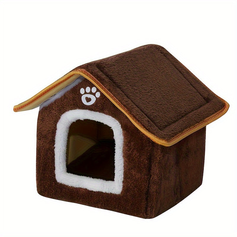 Casa de peluche para animais de estimação