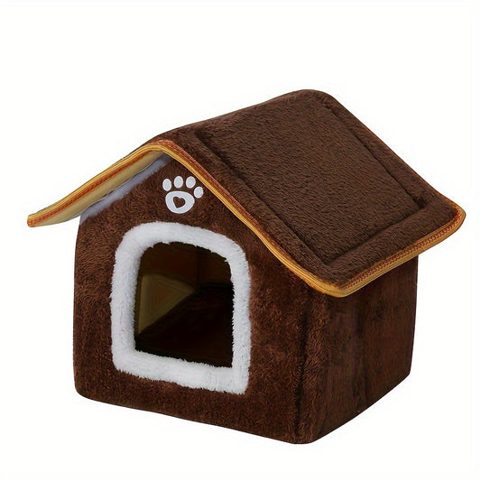 Casa de peluche para animais de estimação