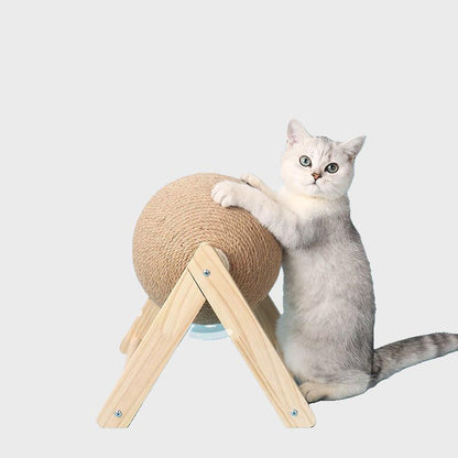 Griffoir écologique en boule de sisal