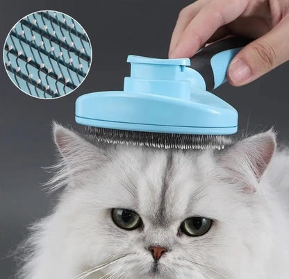 Brosse qui enlève les poils et facilite votre routine avec votre animal