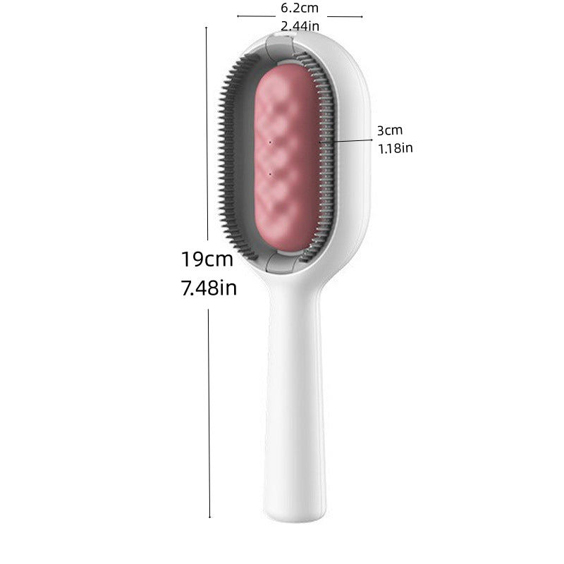 Cat cleaning brush