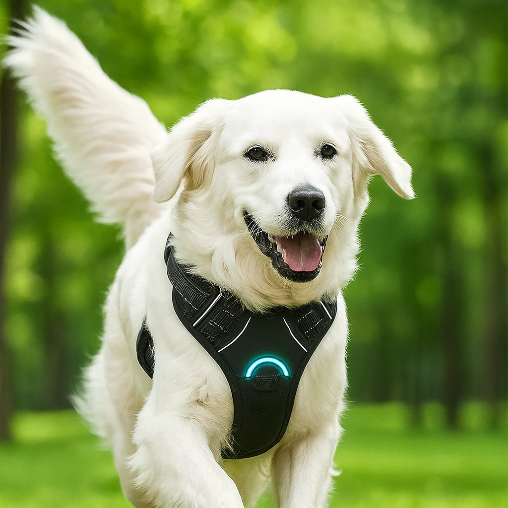 Large Dog Chest Harness with Reflector