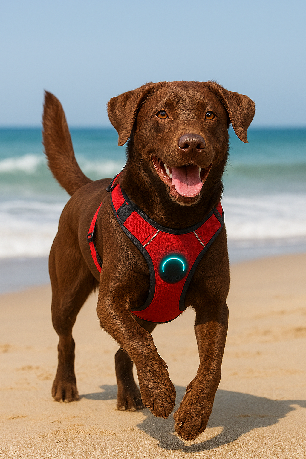 Large Dog Chest Harness with Reflector