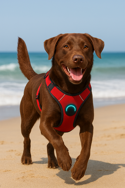 Large Dog Chest Harness with Reflector