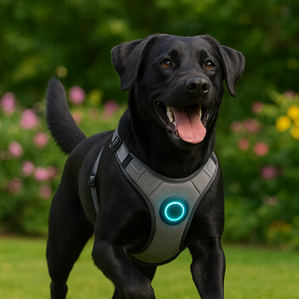 Harnais anti-traction avec réflecteur pour chiens