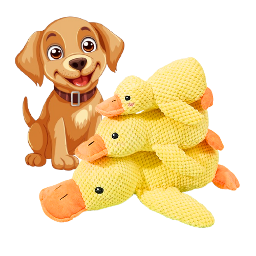 Plush duck toy for your pet
