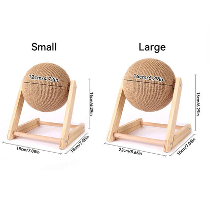 Griffoir écologique en boule de sisal
