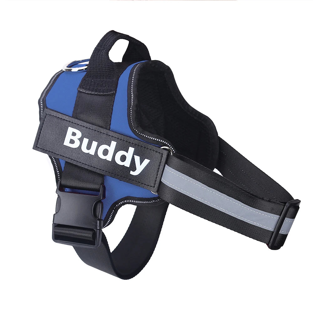 Premium Reflective Anti-Pull Harness - Safety and Comfort for Dogs of All Sizes