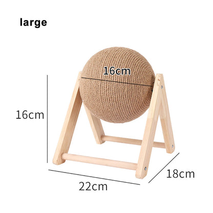 Griffoir écologique en boule de sisal