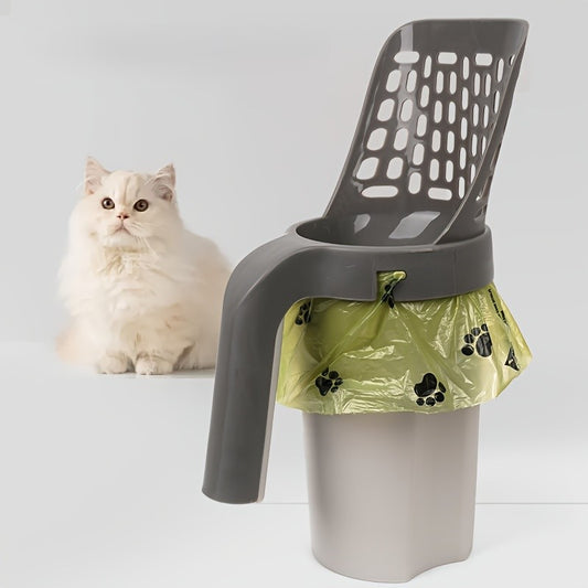 2-in-1 sand shovel and trash bag