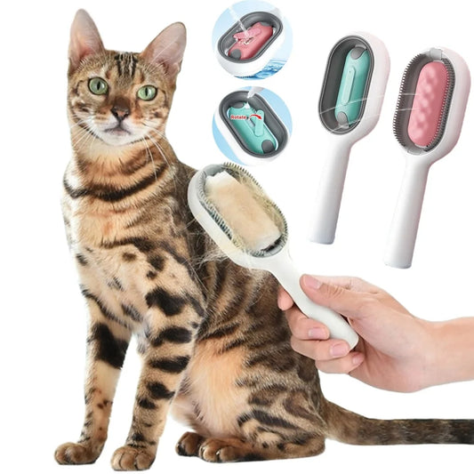 Cat cleaning brush