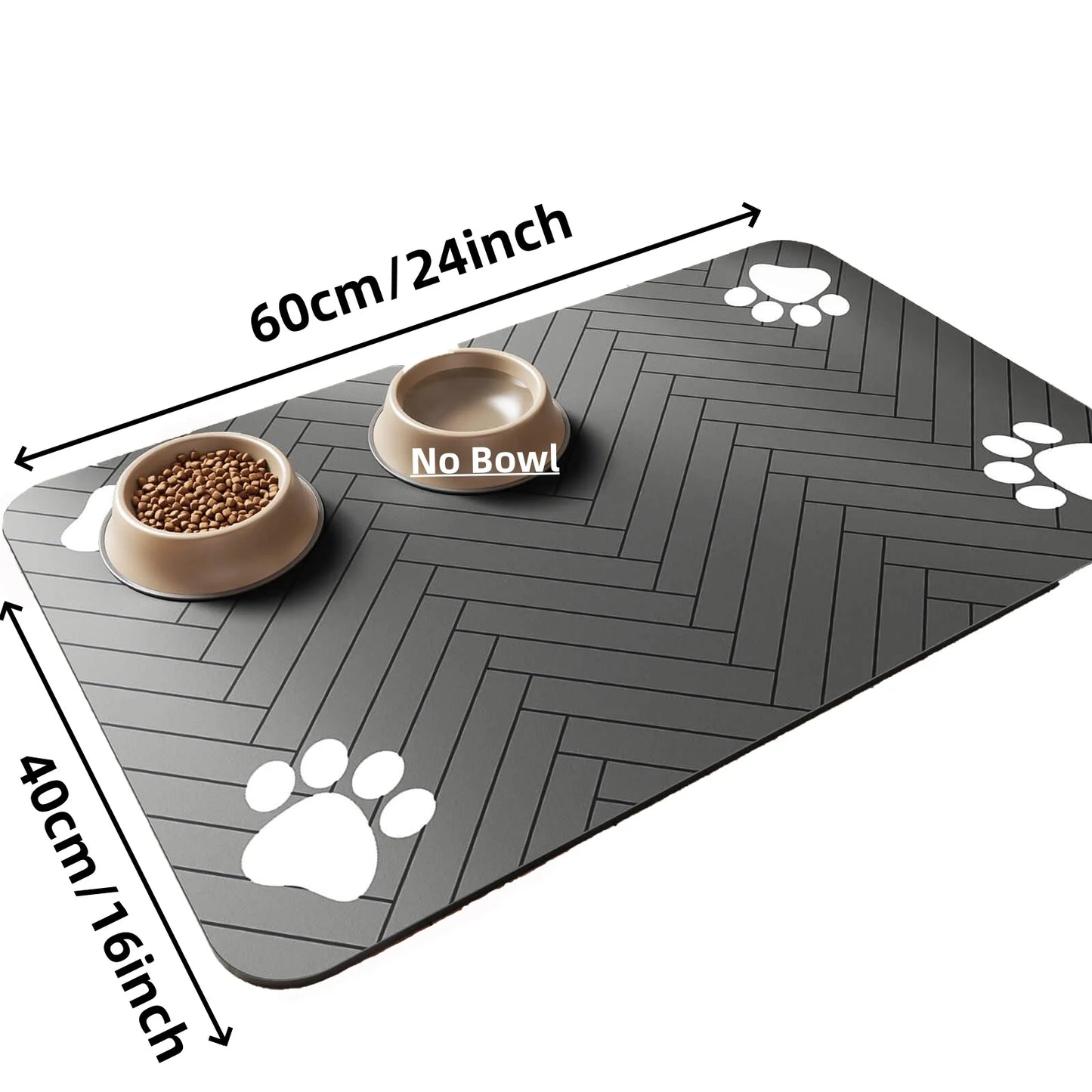 Waterproof Rubber Mat for Dogs and Cats