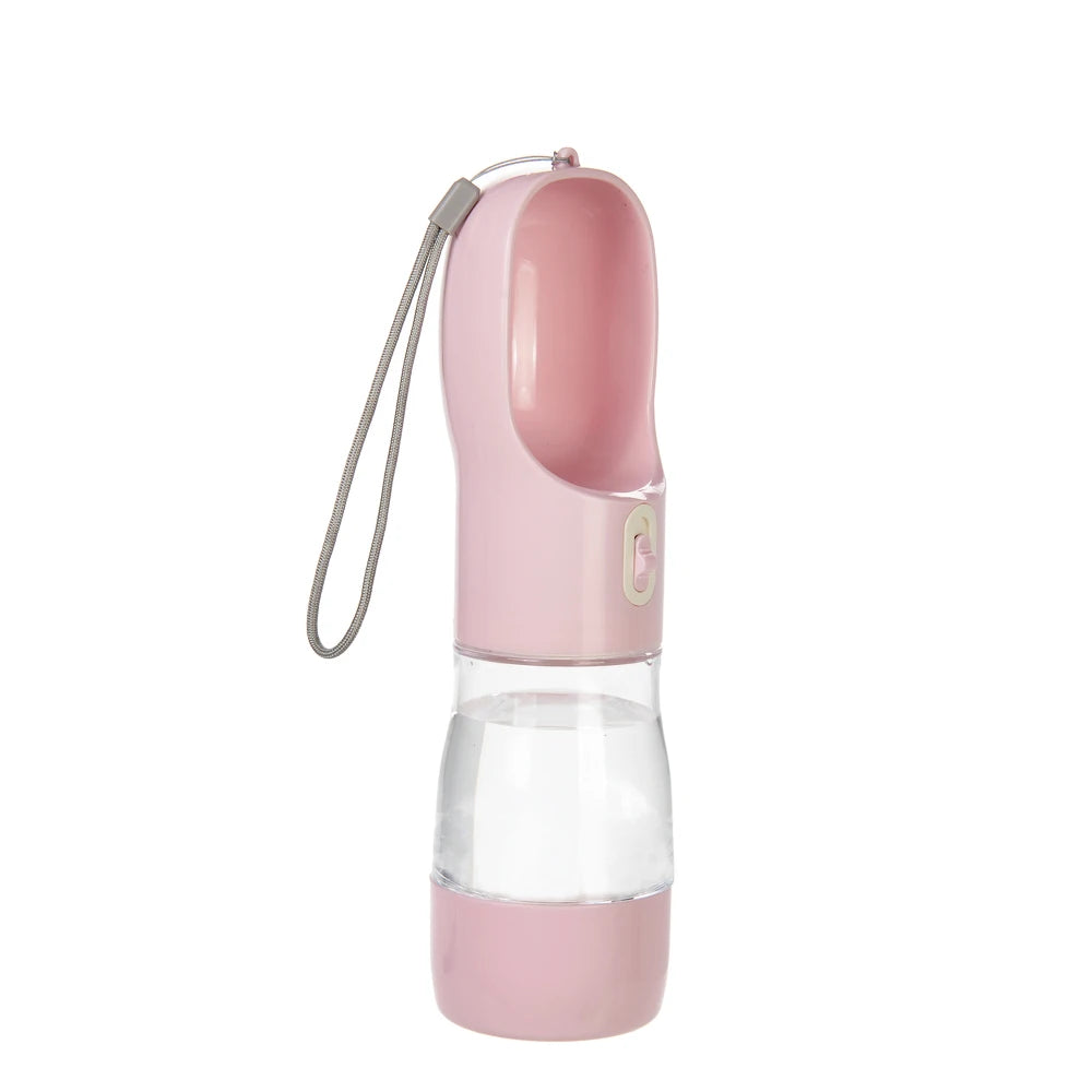Bouteille d'eau et de nourriture 2 en 1 pour chiens et chats