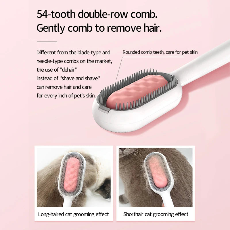 Cat cleaning brush