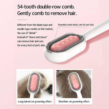 Cat cleaning brush