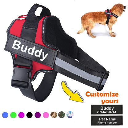 Premium Reflective Anti-Pull Harness - Safety and Comfort for Dogs of All Sizes