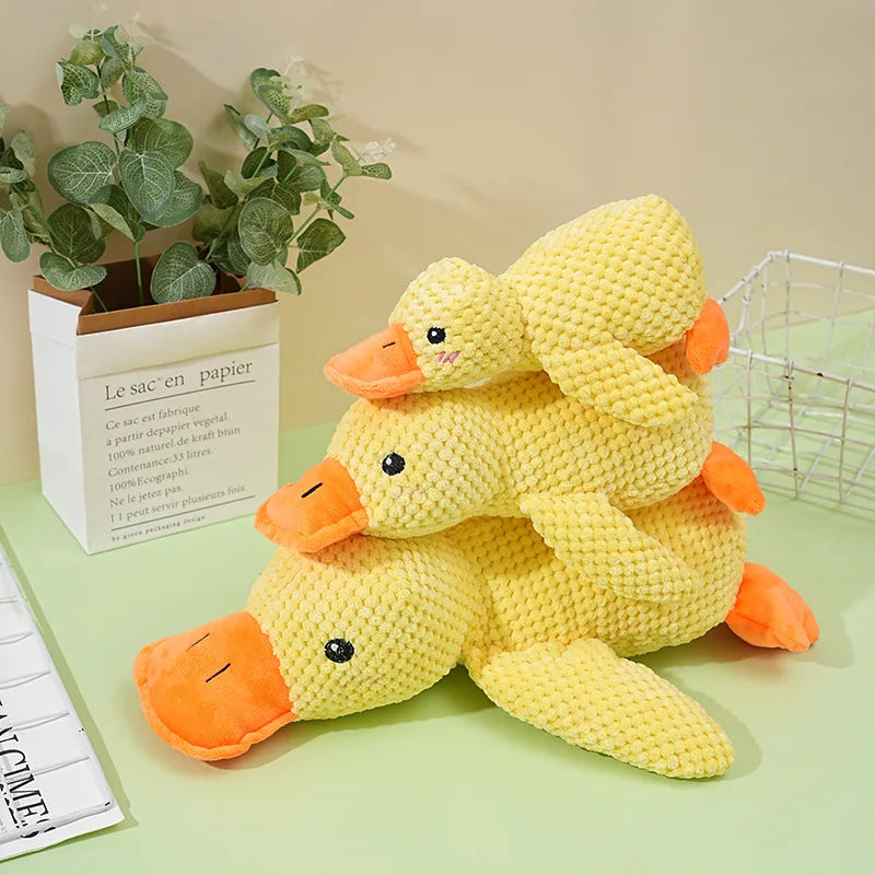 Jouet en peluche canard pour votre animal de compagnie