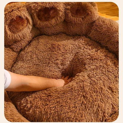 Cama Premium para pet com garra de Urso