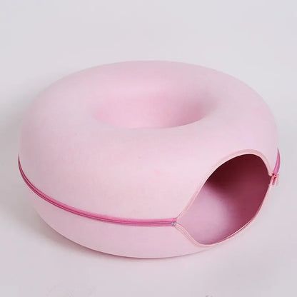 Túnel em Donut para gatos