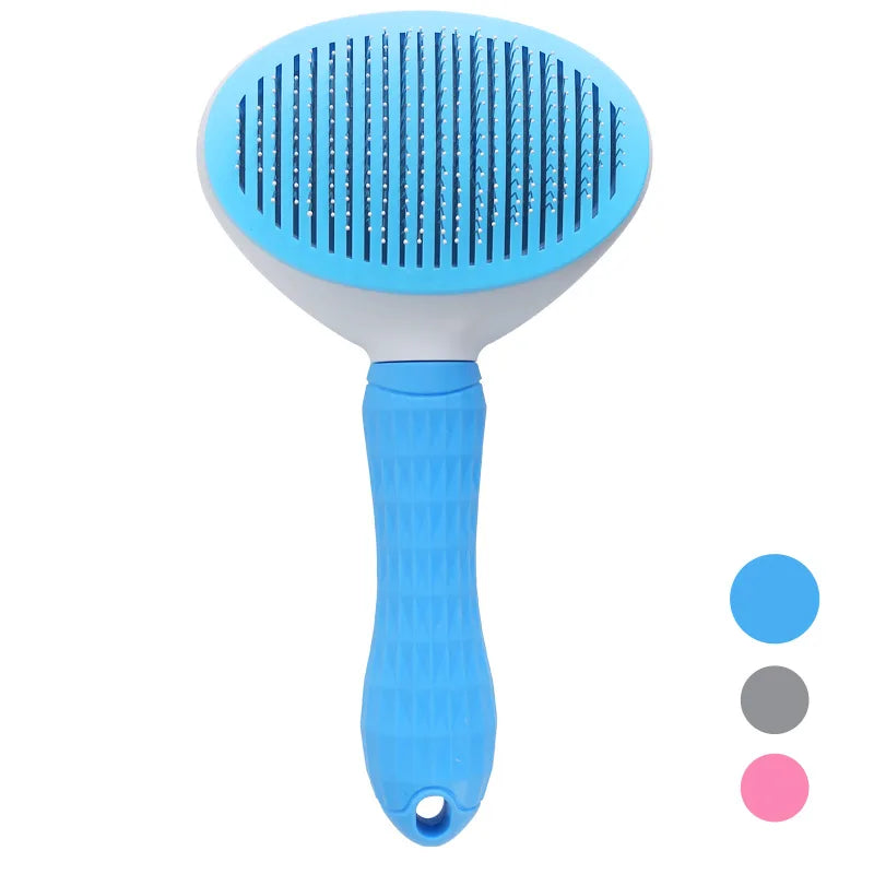 Brosse autonettoyante pour éliminer les poils d'animaux 
