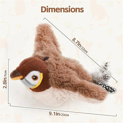 Interactive bird for cats and dogs